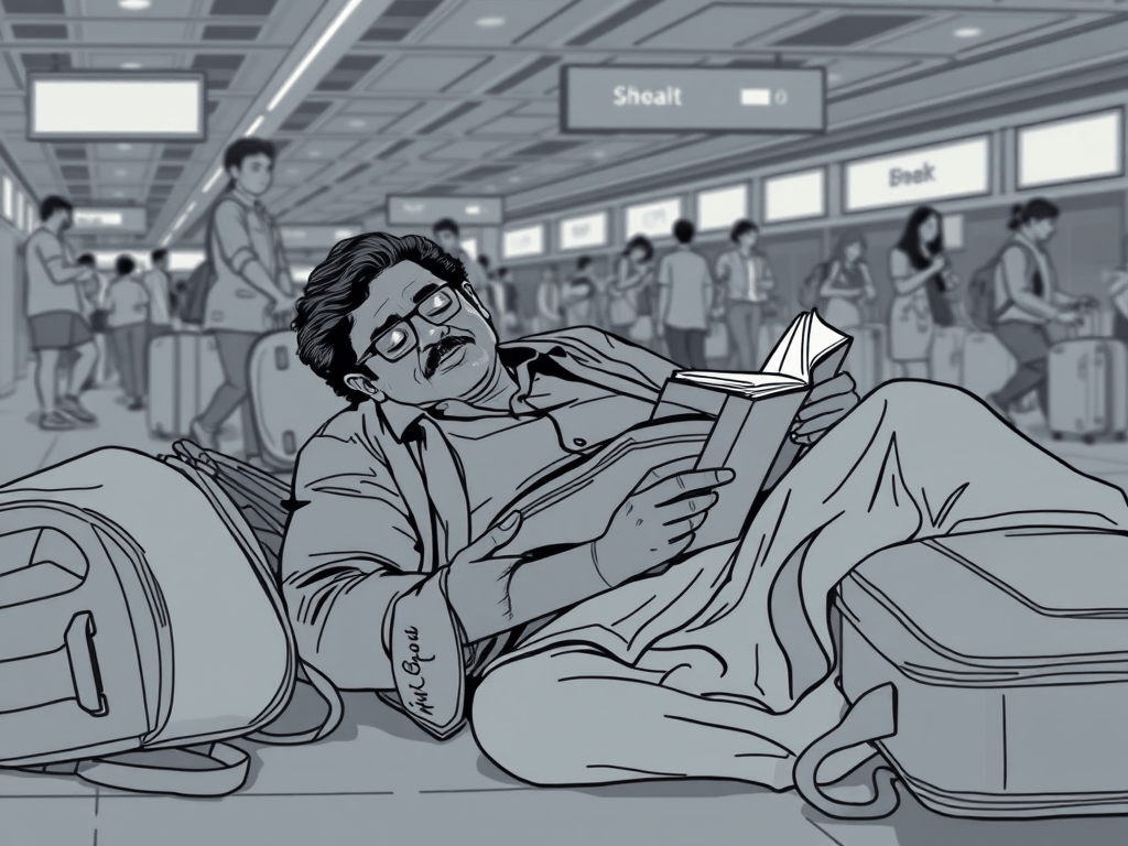 IndiGo Redefines Literary Residency: Two Days on Terminal Floors